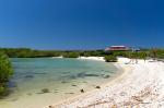 Beach in front of Finch Bay Hotel, Puerto Ayora