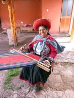 Weaver at Cuper Bajo community